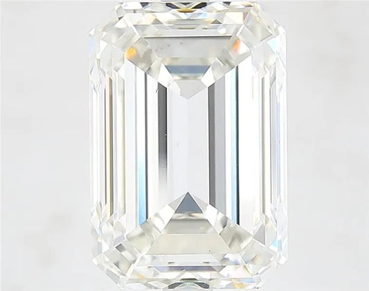 6.04ct Emerald Lab Grown Diamond (Colour G, Clarity VVS2, IGI Certified)