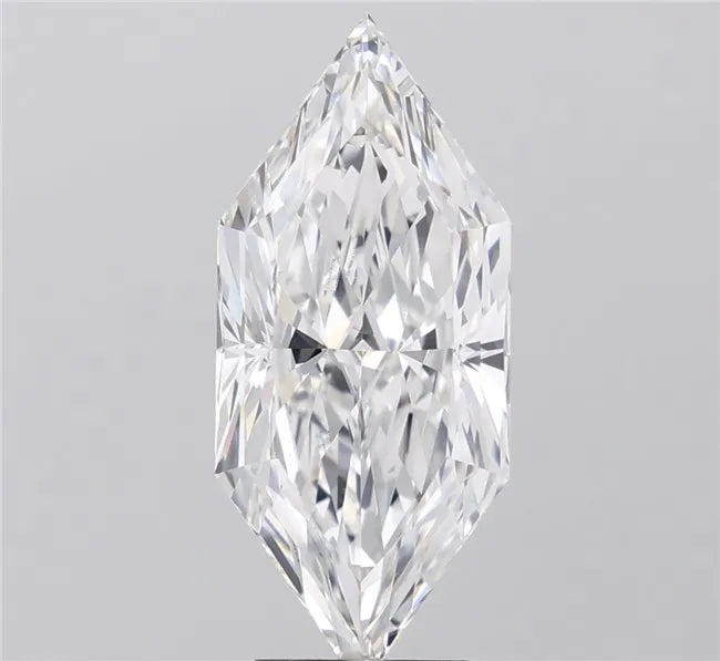 6.04ct Hexagonal Lab Grown Diamond (Colour F, Clarity VVS2, IGI Certified)