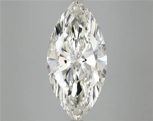 6.04ct Marquise Lab Grown Diamond (Colour H, Clarity VVS2, IGI Certified)