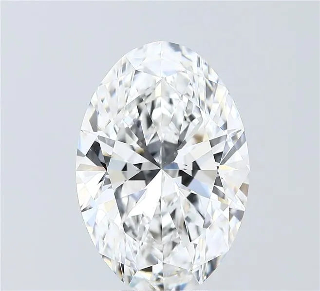 6.04ct Oval Lab Grown Diamond (Colour E, Clarity VVS2, IGI Certified)