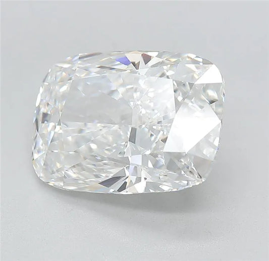 6.05ct Cushion modified Lab Grown Diamond (Colour E, Clarity VVS2, Cut EX, IGI Certified)
