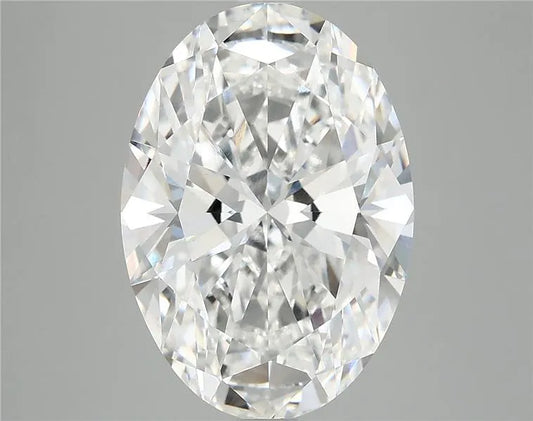 6.05ct Oval Lab Grown Diamond (Colour F, Clarity VVS2, IGI Certified)