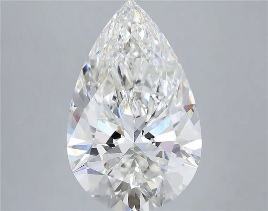 6.05ct Pear Lab Grown Diamond (Colour F, Clarity VS1, IGI Certified)