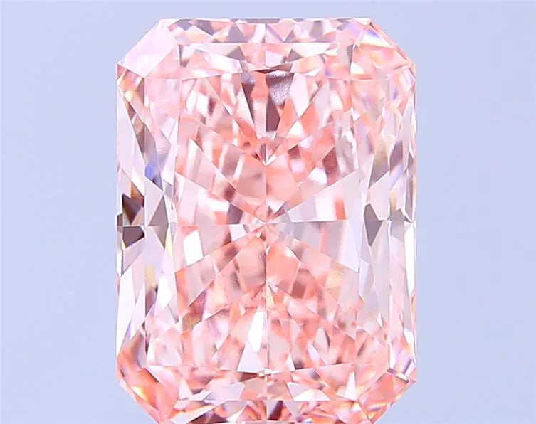 6.05ct Radiant Lab Grown Diamond (Colour Fancy Vivid Pink, Clarity VVS2, IGI Certified)