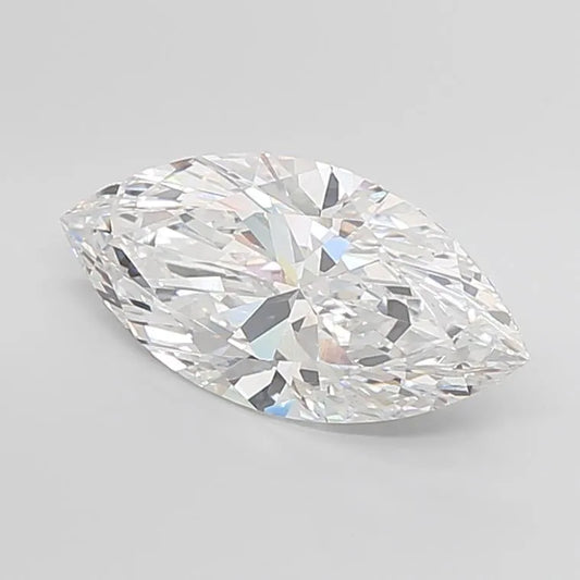 6.06ct Marquise Lab Grown Diamond (Colour E, Clarity VVS2, IGI Certified)