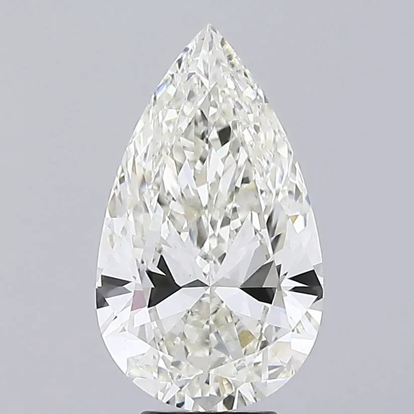 6.06ct Pear Lab Grown Diamond (Colour I, Clarity VVS2, IGI Certified)