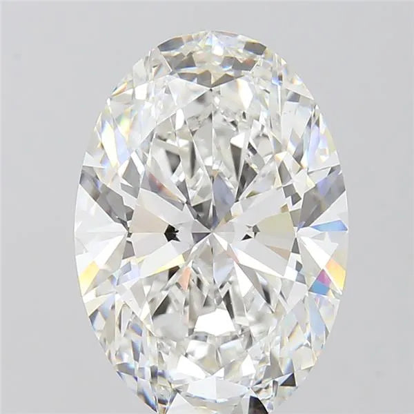 6.07ct Oval Lab Grown Diamond (Colour E, Clarity VVS2, IGI Certified)