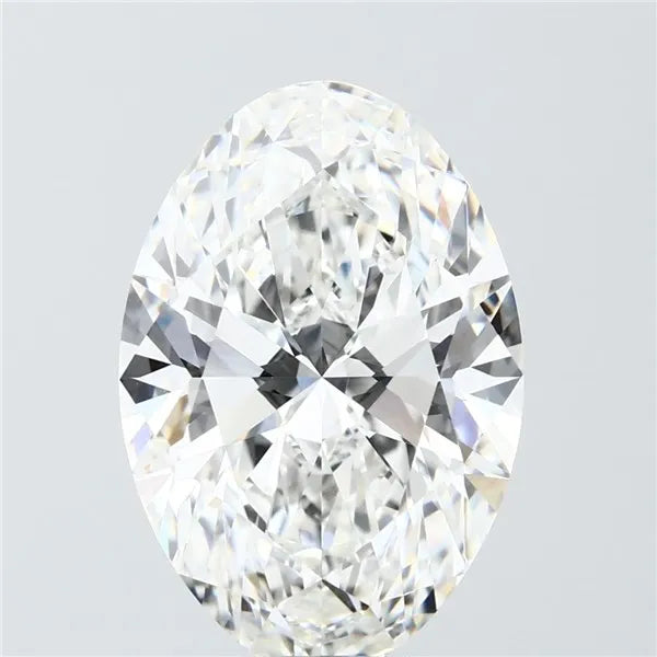 6.08ct Oval Lab Grown Diamond (Colour F, Clarity VVS2, IGI Certified)