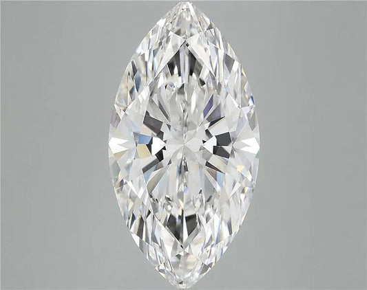 6.13ct Marquise Lab Grown Diamond (Colour D, Clarity VVS2, IGI Certified)