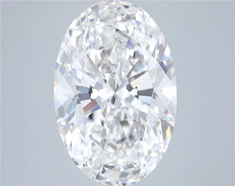 6.15ct Oval Lab Grown Diamond (Colour F, Clarity VVS2, IGI Certified)