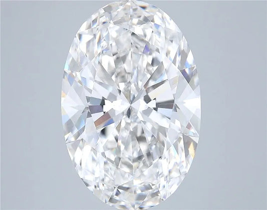 6.15ct Oval Lab Grown Diamond (Colour F, Clarity VVS2, IGI Certified)