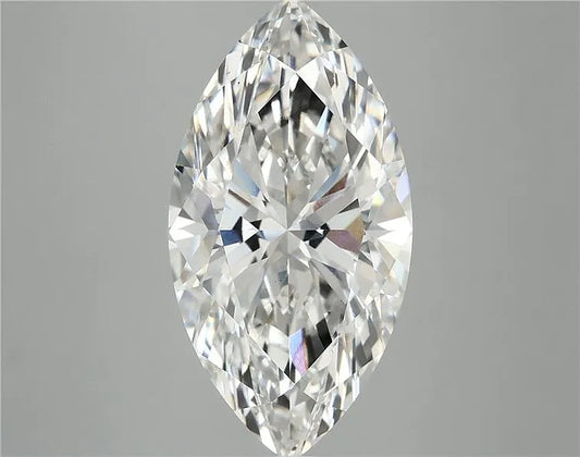 6.17ct Marquise Lab Grown Diamond (Colour F, Clarity VS1, IGI Certified)