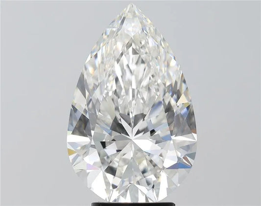 6.20ct Pear Lab Grown Diamond (Colour G, Clarity VVS2, IGI Certified)