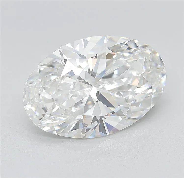 6.26ct Oval Lab Grown Diamond (Colour E, Clarity VVS2, Cut EX, IGI Certified)