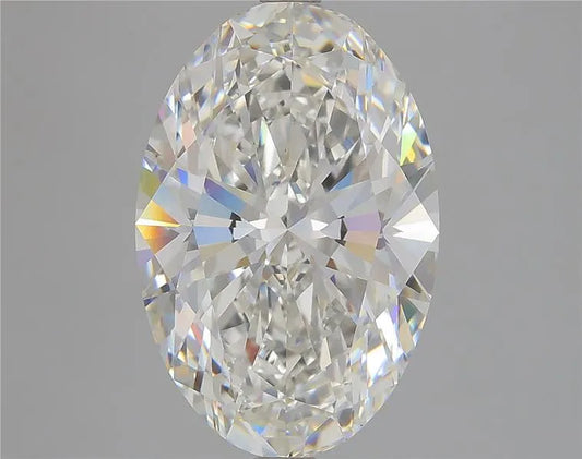 6.31ct Oval Lab Grown Diamond (Colour G, Clarity VS1, IGI Certified)