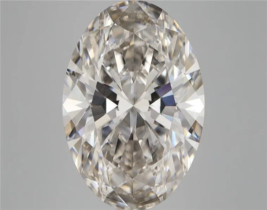 6.33ct Oval Lab Grown Diamond (Colour H, Clarity VS2, IGI Certified)