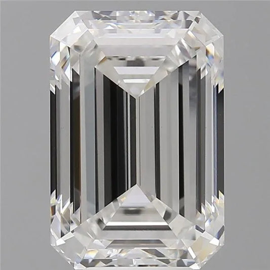 6.57ct Emerald Lab Grown Diamond (Colour F, Clarity VVS2, IGI Certified)