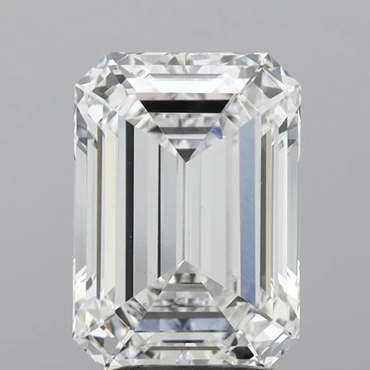 3.60ct Emerald Lab Grown Diamond (Colour E, Clarity VVS2, IGI Certified)