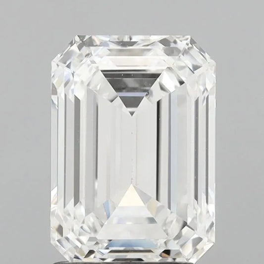 2.24ct Emerald Lab Grown Diamond (Colour E, Clarity VVS1, IGI Certified)