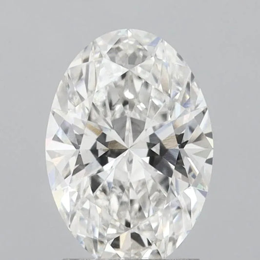 2.09ct Oval Lab Grown Diamond (Colour F, Clarity VVS2, IGI Certified)