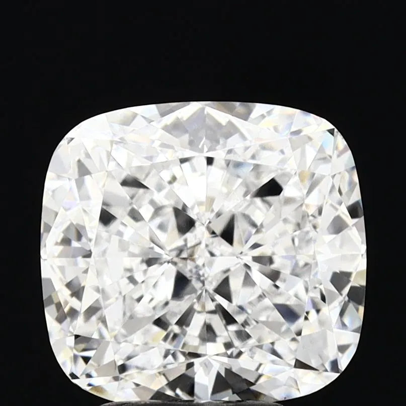 3.76ct Cushion brilliant Lab Grown Diamond (Colour D, Clarity VVS2, IGI Certified)