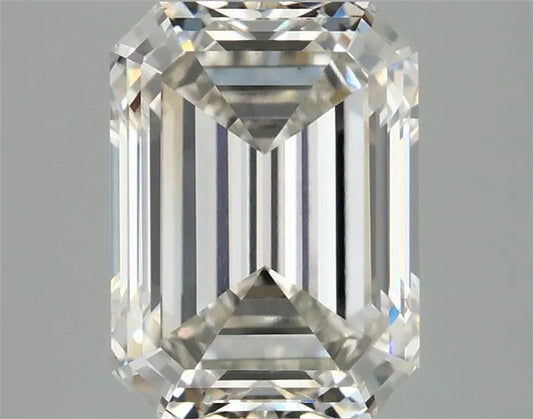 2.90ct Emerald Lab Grown Diamond (Colour H, Clarity VVS2, IGI Certified)