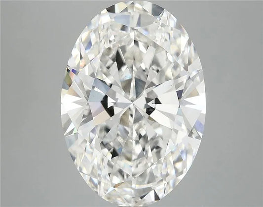 6.70ct Oval Lab Grown Diamond (Colour G, Clarity VS1, IGI Certified)