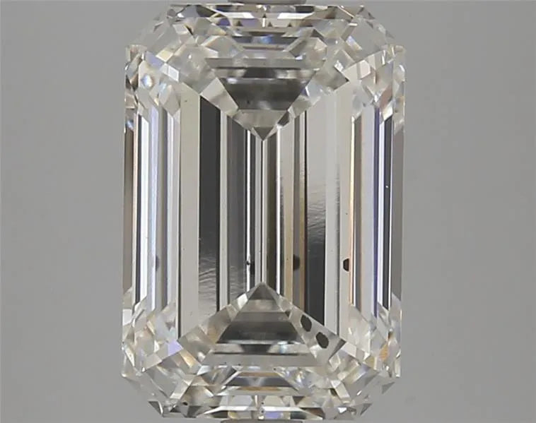 4.05ct Emerald Lab Grown Diamond (Colour G, Clarity SI1, IGI Certified)