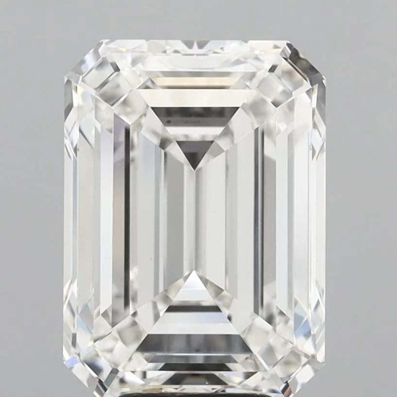 7.00ct Emerald Lab Grown Diamond (Colour G, Clarity VVS2, IGI Certified)