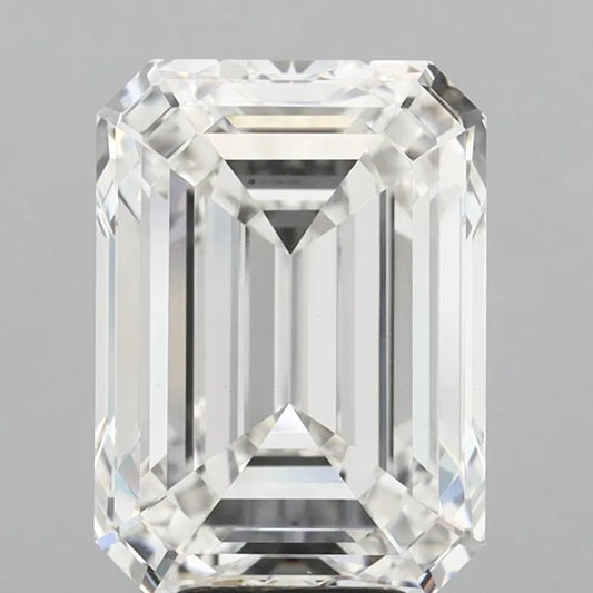 7.00ct Emerald Lab Grown Diamond (Colour G, Clarity VVS2, IGI Certified)