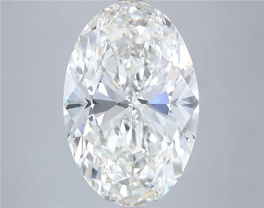 7.00ct Oval Lab Grown Diamond (Colour G, Clarity VS1, IGI Certified)
