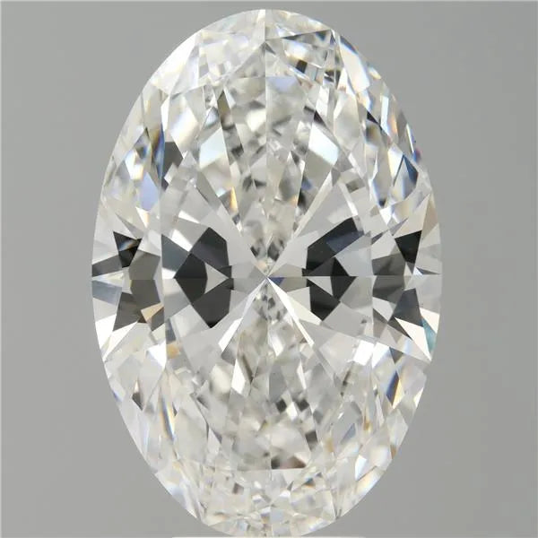7.01ct Oval Lab Grown Diamond (Colour E, Clarity VVS2, IGI Certified)