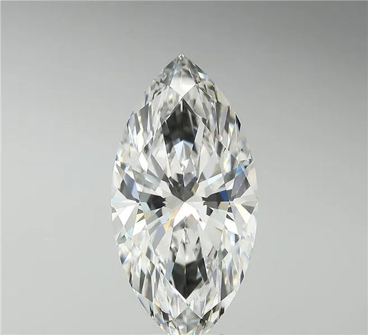 7.02ct Marquise Lab Grown Diamond (Colour F, Clarity VVS2, IGI Certified)