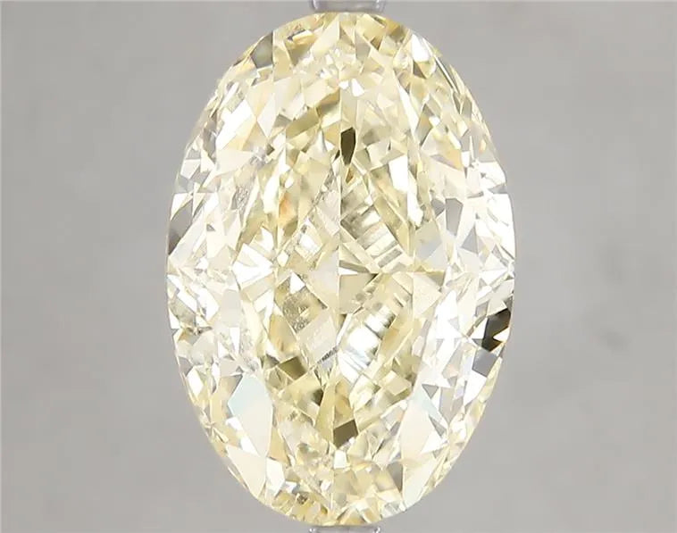 7.04ct Oval Lab Grown Diamond (Colour Fancy Yellow, Clarity VS1, IGI Certified)