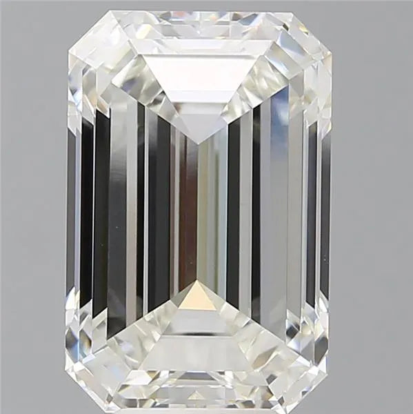 7.05ct Emerald Lab Grown Diamond (Colour G, Clarity VVS2, IGI Certified)