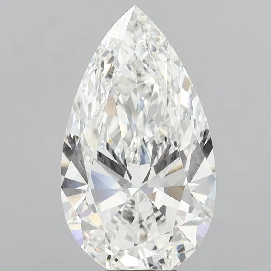 7.05ct Pear Lab Grown Diamond (Colour F, Clarity VS1, IGI Certified)