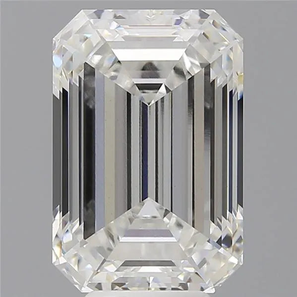 7.06ct Emerald Lab Grown Diamond (Colour F, Clarity VVS2, IGI Certified)