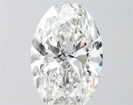 7.06ct Oval Lab Grown Diamond (Colour E, Clarity VVS2, IGI Certified)