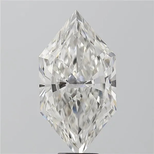 7.07ct Hexagonal Lab Grown Diamond (Colour F, Clarity VVS2, IGI Certified)