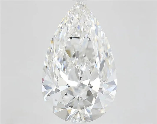 7.08ct Pear Lab Grown Diamond (Colour E, Clarity VVS2, IGI Certified)