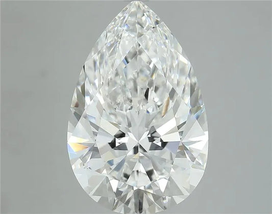 7.09ct Pear Lab Grown Diamond (Colour E, Clarity VVS2, IGI Certified)