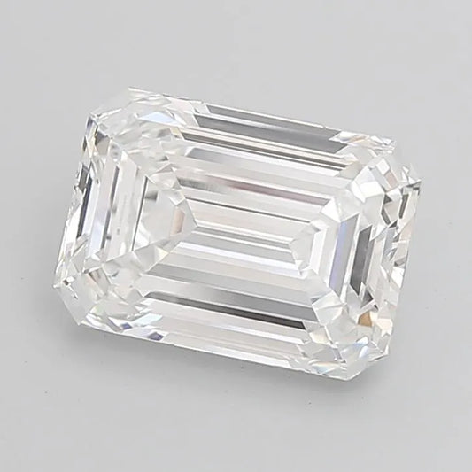 7.10ct Emerald Lab Grown Diamond (Colour E, Clarity VVS2, IGI Certified)