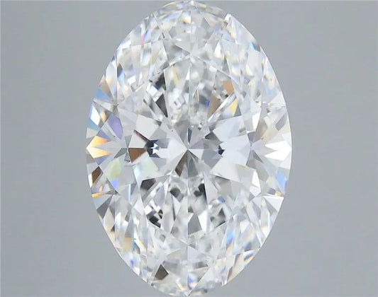 7.10ct Oval Lab Grown Diamond (Colour D, Clarity VS1, IGI Certified)