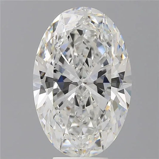 7.10ct Oval Lab Grown Diamond (Colour E, Clarity VVS2, IGI Certified)