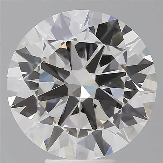 7.10ct Round Lab Grown Diamond (Colour F, Clarity VVS2, Cut EX, IGI Certified)