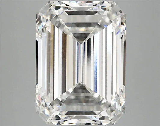 7.12ct Emerald Lab Grown Diamond (Colour F, Clarity VVS2, IGI Certified)