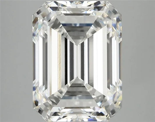 7.14ct Emerald Lab Grown Diamond (Colour E, Clarity VVS2, IGI Certified)
