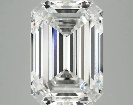7.17ct Emerald Lab Grown Diamond (Colour E, Clarity VVS2, IGI Certified)