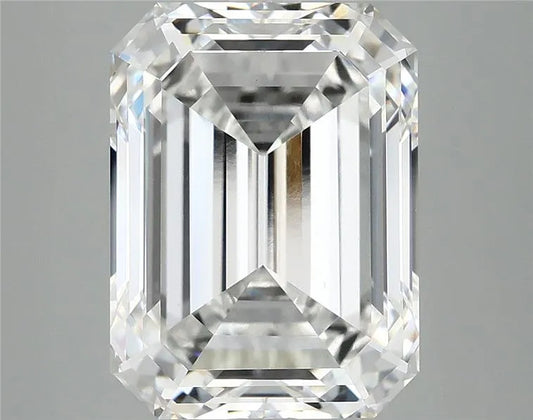 7.18ct Emerald Lab Grown Diamond (Colour E, Clarity VS1, IGI Certified)