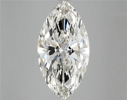 7.18ct Marquise Lab Grown Diamond (Colour G, Clarity VVS2, IGI Certified)